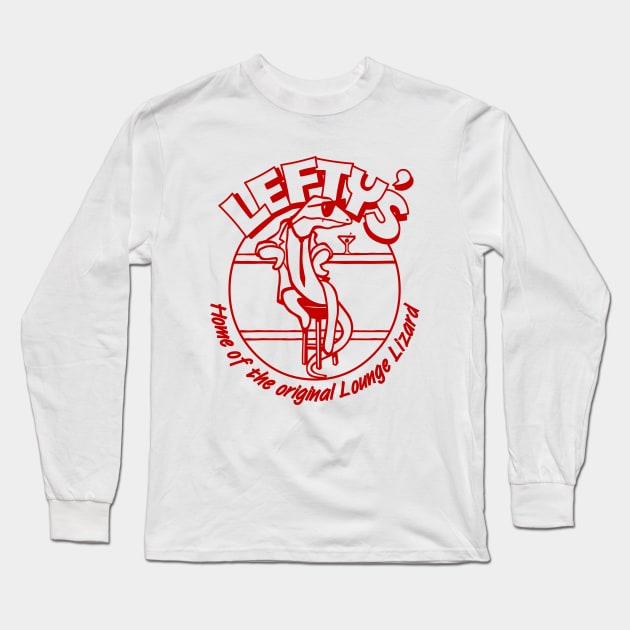 Lounge Lizard Long Sleeve T-Shirt by WayBack